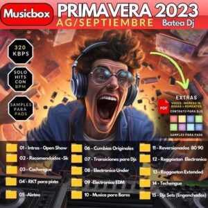 PACK MUSICA DJ PRIMAVERA 2023
